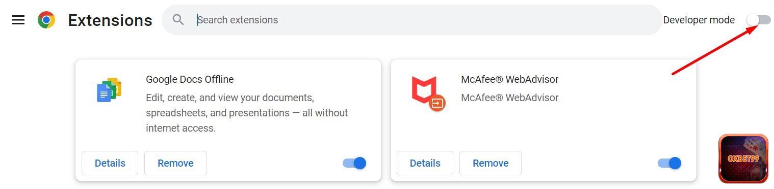 Mở chế độ Developer trên máy tính